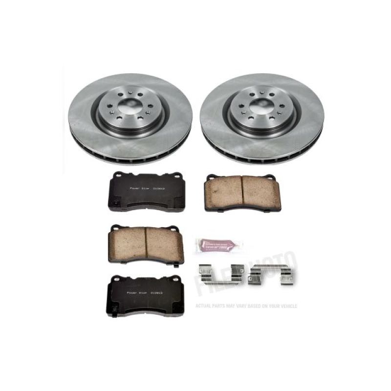 PSB Autospecialty Kit - Power Stop 04-07 Cadillac CTS Front Autospecialty Brake Kit