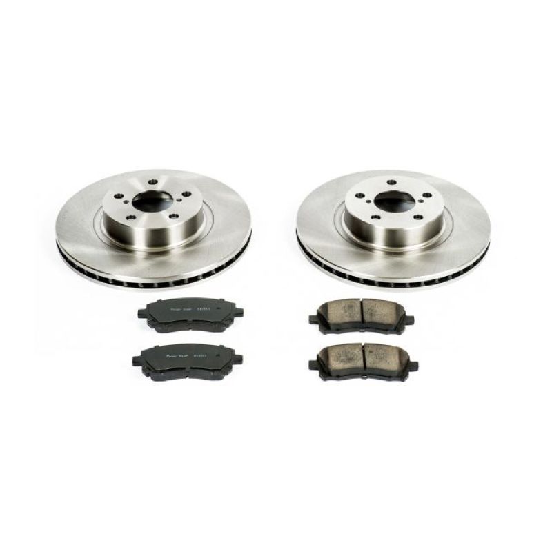PSB Autospecialty Kit - Power Stop 98-02 Subaru Forester Front Autospecialty Brake Kit