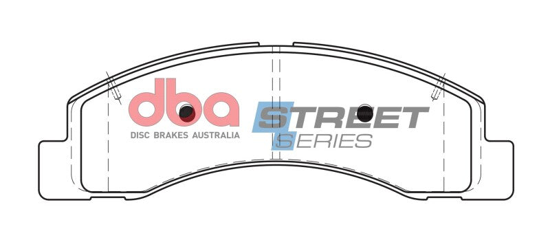 DBA Street Series Brake Pads - DBA 00-05 Ford Excursion 4WD Street Series Front Brake Pads