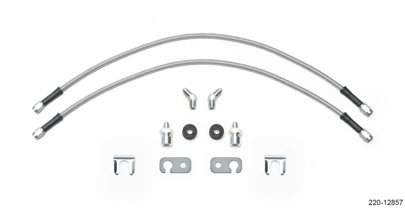 WIL Flexline Brake Hose - Wilwood Flexline Kit Front Subaru 99-05