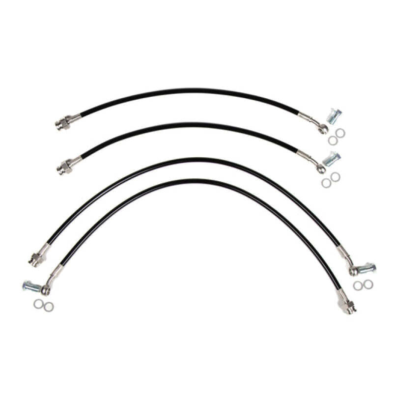 CHB Caliper Brake Lines - Chase Bays 97-13 Chevrolet Corvette C5/C6 Front and Rear Extended Caliper Brake Lines