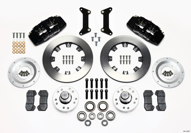 WIL Dynapro Brake Kit - Wilwood Dynapro 6 Front Hub Kit 12.19in 79-87 GM G Body