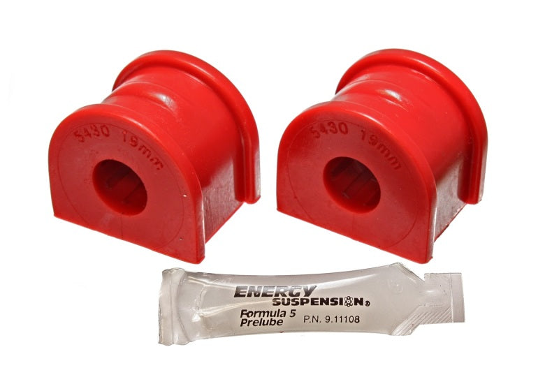 ES Sway Bar Bushings - Red - Energy Suspension 22Mm Rear Sway Bar Set - Red