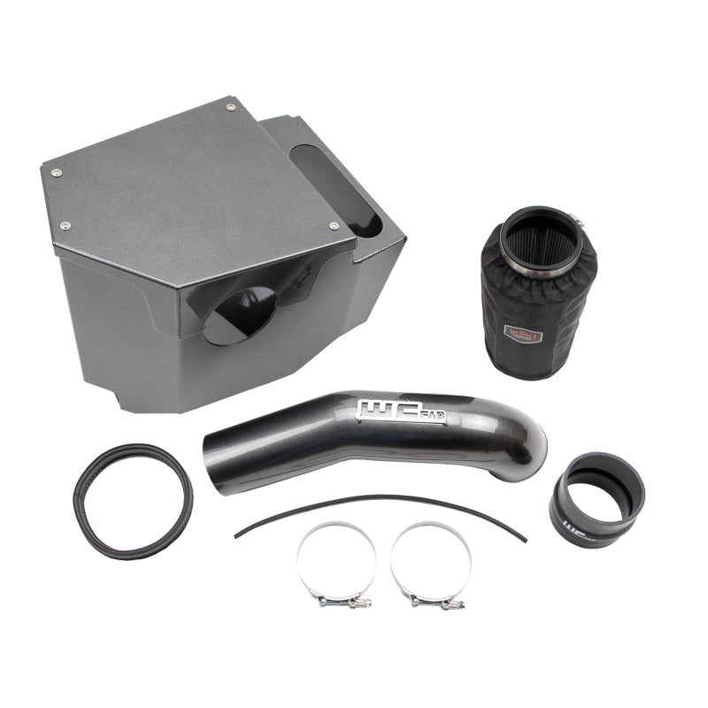 WCF Intake Kit - Wehrli 20-24 Chevrolet 6.6L L5P Duramax 4in Intake Kit - Chevy Orange