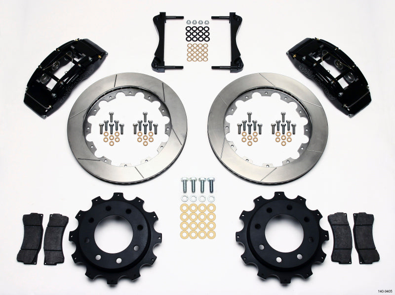 WIL TC6R Brake Kit - Wilwood TC6R Rear Kit 16.00in 1999-2010 GM H2 / 2500 4.63 Cntr