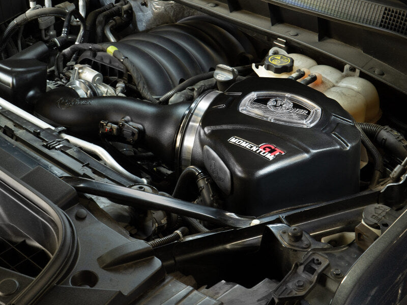 AFE Momentum GT Cold Air Intakes - aFe POWER Momentum GT Pro Dry S Intake System 2019 GM Silverado/Sierra 1500 V6-4.3L/V8-5.3/6.2L