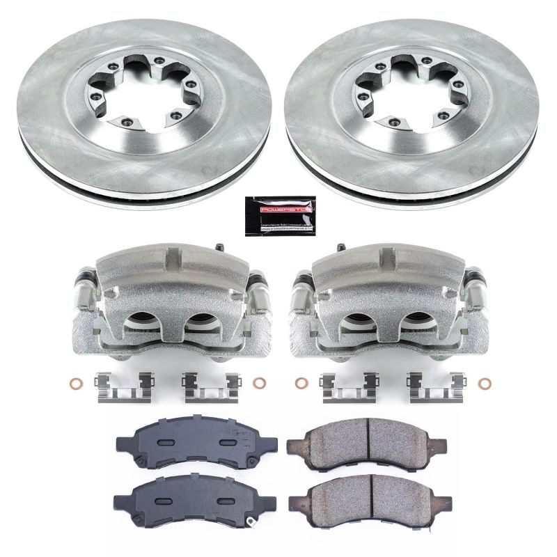 PSB Autospecialty Caliper - Power Stop 09-12 GMC Canyon Front Autospecialty Kit w/Cals