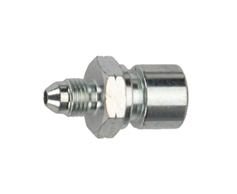 WIL Fittings and Adaptors - Wilwood Fitting Adaptor Tubing -3 TO M10x1.5 IF Steel/Zinc