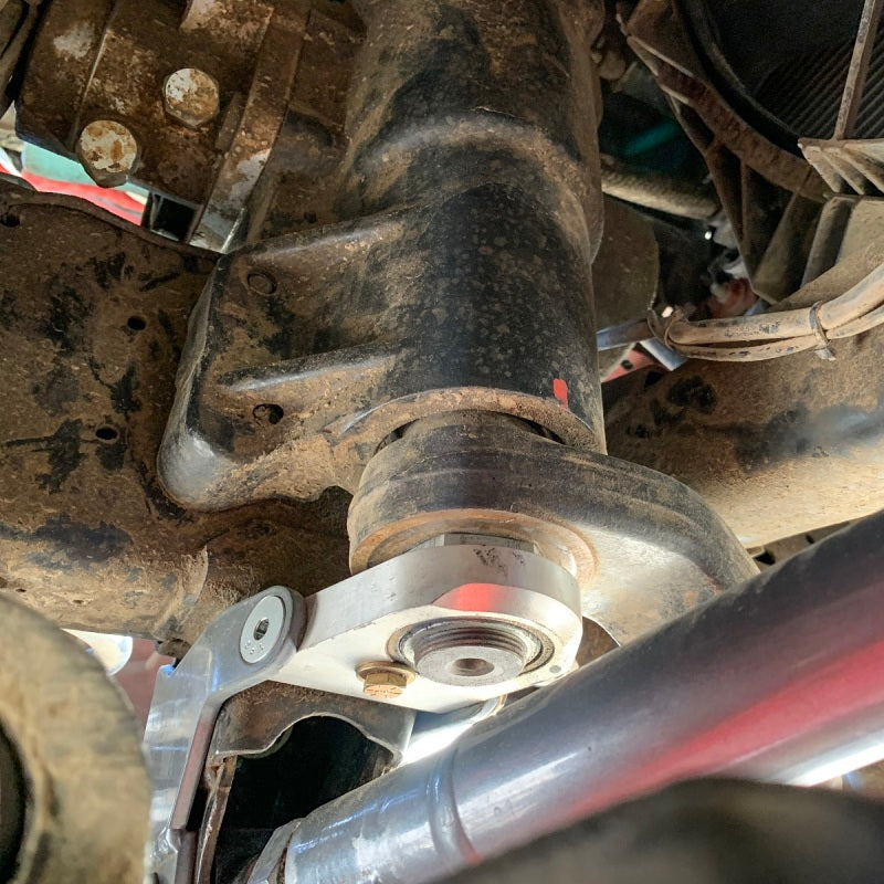 SYN Sway Bars - Synergy Jeep JL/JLU/JT PSC Big Bore Steering Box Brace Sector Shaft Stud Zinc Plated