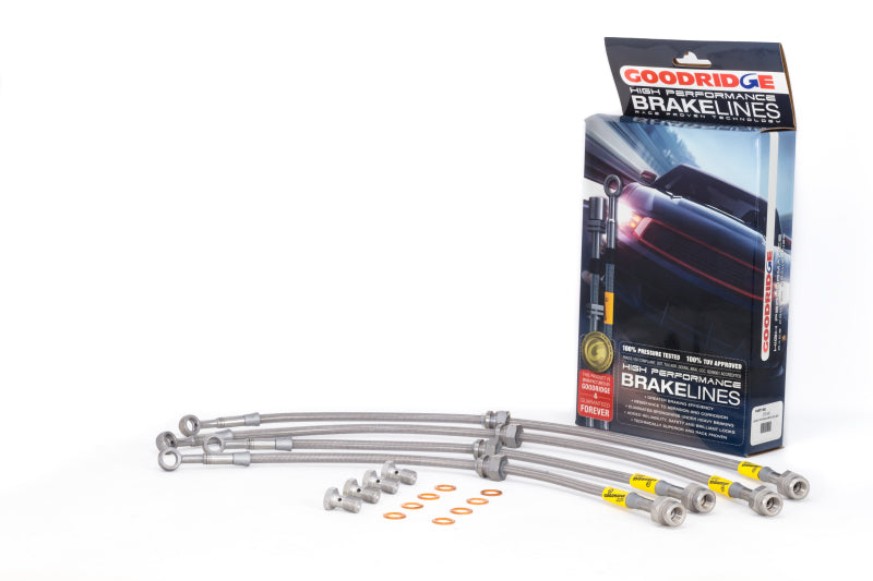 GR G-Stop Brake Line Kits - Goodridge 01-03 Mazda Protege 5 / 01-03 Protege (Rear Disc - Inc MP-3/MazdaSpeed) SS Brake Line Kit