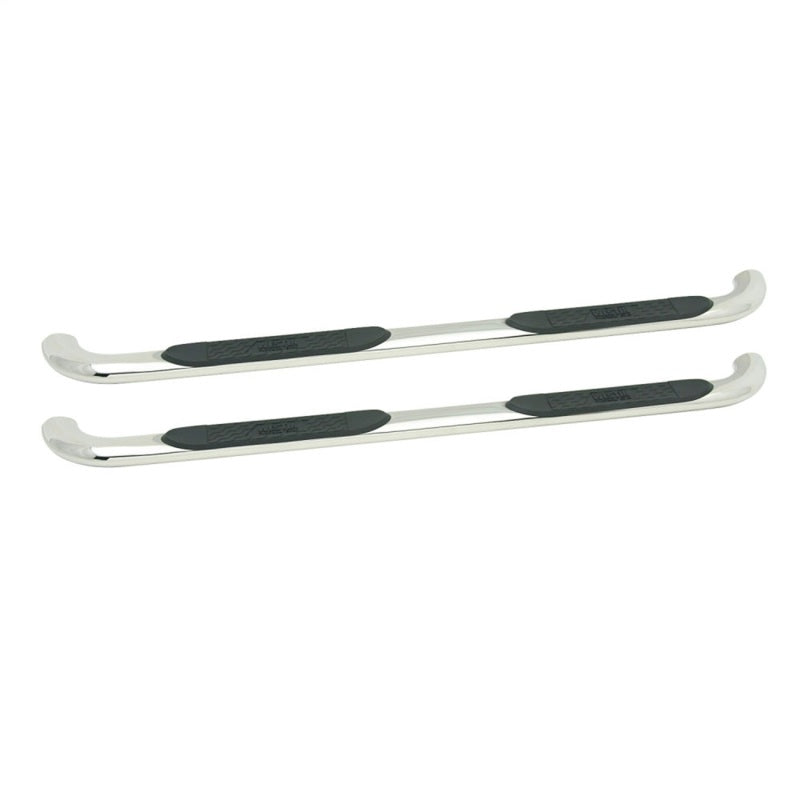 WES Nerf Bars - Platinum 4 - Westin 19-22 Chevrolet Silverado 1500 DC Platinum 4 Oval Nerf Step Bars - SS