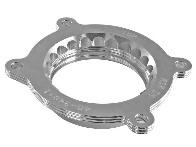 AFE Silver Bullet TBS CARB Approved - aFe Silver Bullet Throttle Body Spacer 14 Chevrolet Corvette V8 6.2L