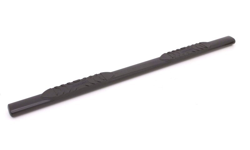 LND Nerf Bars - Black - Lund 07-17 Chevy Silverado 1500 Crew Cab 5in. Oval Straight Steel Nerf Bars - Black