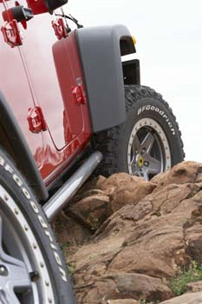 ARB Side Rails/Steps - ARB Deluxe Rock Rails Jk Lwb