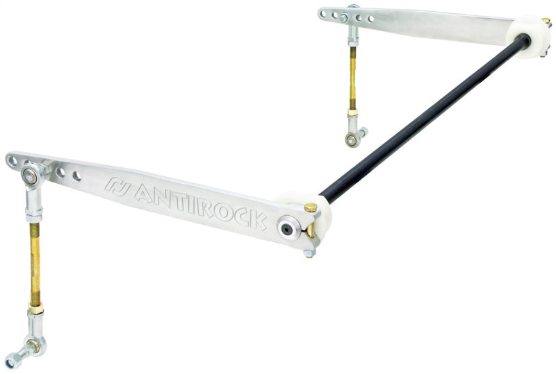 ROK Antirock Sway Bars - RockJock TJ/LJ Antirock Sway Bar Kit Front Bolt-On Aluminum Arms