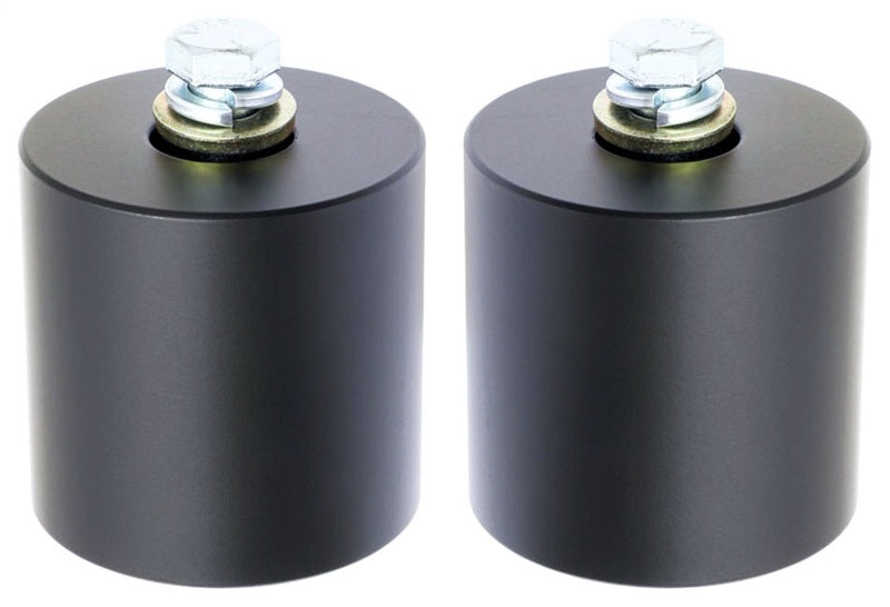 ROK Bump Stops - RockJock JL Bump Stop Kit Front w/ Billet Aluminum Spacers Hardware