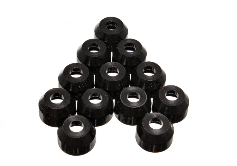 ES Dust Boots - Black - Energy Suspension Tie Rod End Boot O.E.-Box Of 12 - Black