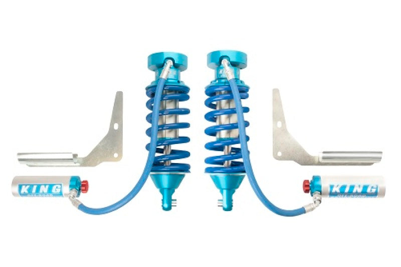 KIN 2.5 Coilovers - King Shocks 2005+ Nissan Frontier Front 2.5 Dia Remote Reservoir Coilover w/Adjuster (Pair)