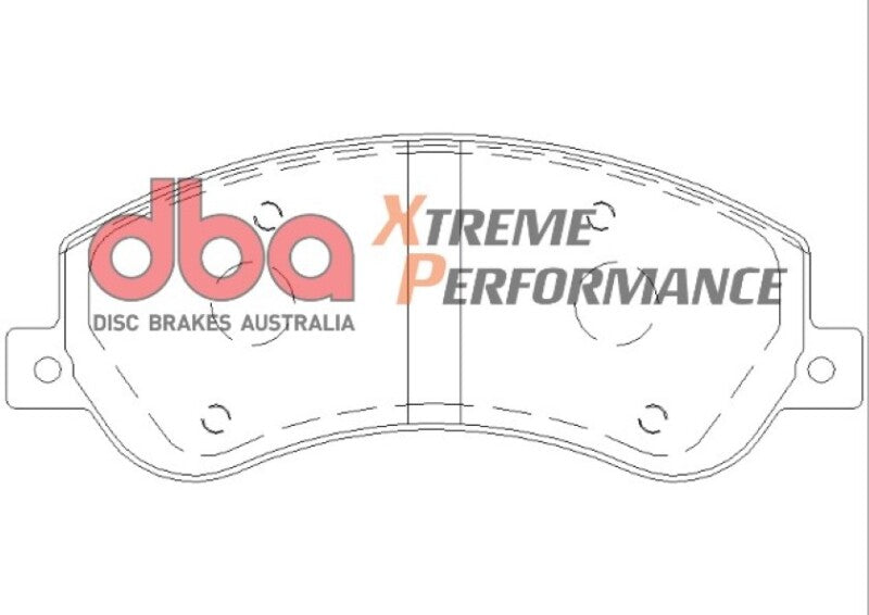 DBA XP Performance Brake Pads - DBA 06-18 Ford Transit XP Extreme Performance Brake Pads