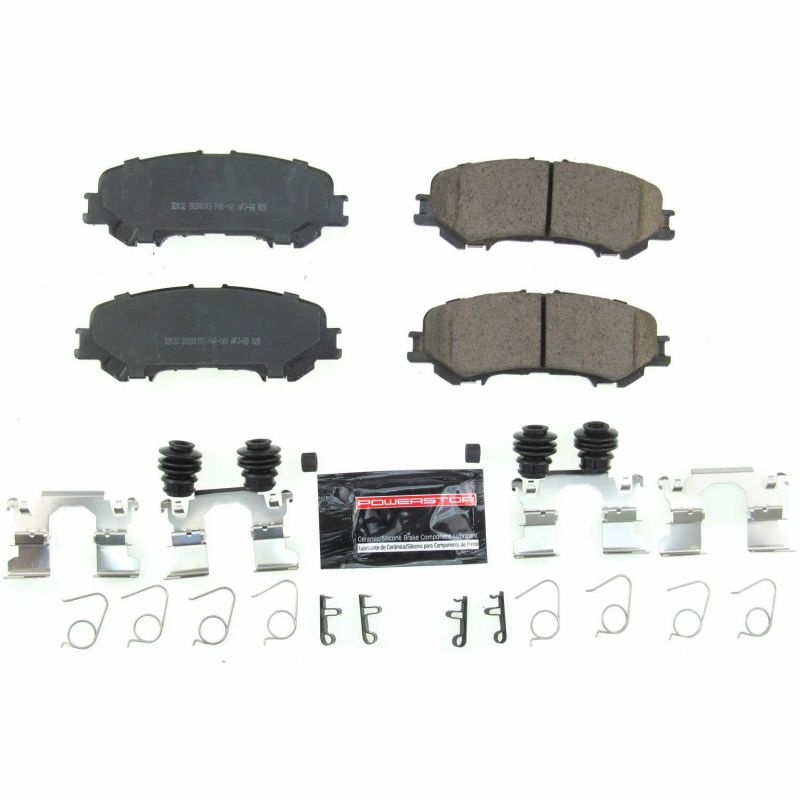 PSB Z23 Evolution Brake Pads - Power Stop 17-19 Nissan Titan Rear Z23 Evolution Sport Brake Pads w/Hardware