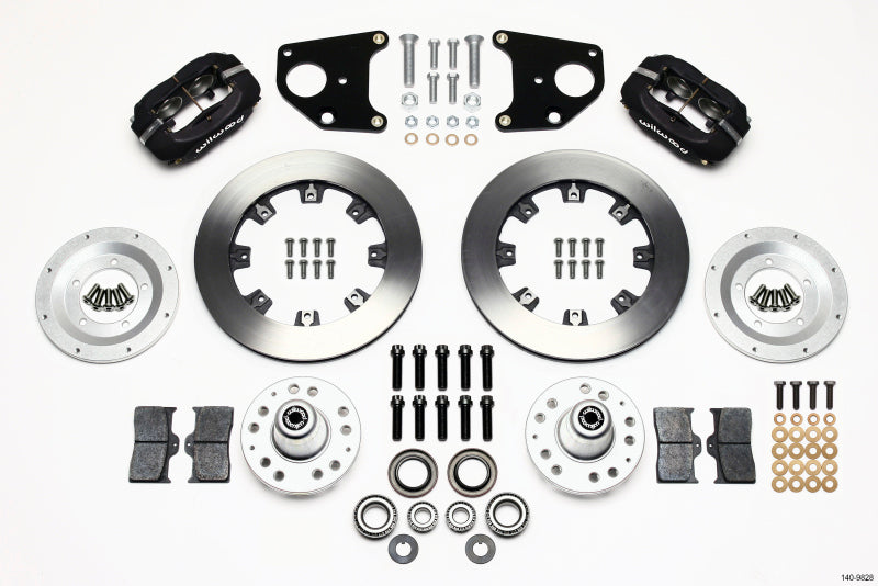 WIL Dynalite Brake Kit - Wilwood Forged Dynalite Front Kit 12.19in 62-72 CDP B & E Body-Drum