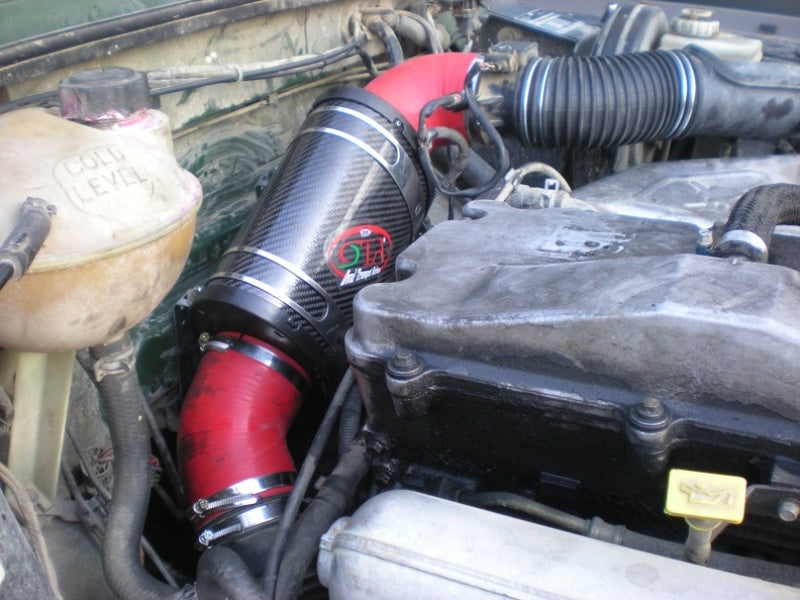 BMC Oval Trumpet Airbox - BMC 98-06 Land Rover Defender 2.5L TD5 Oval Trumpet Airbox Kit (Waterproof)