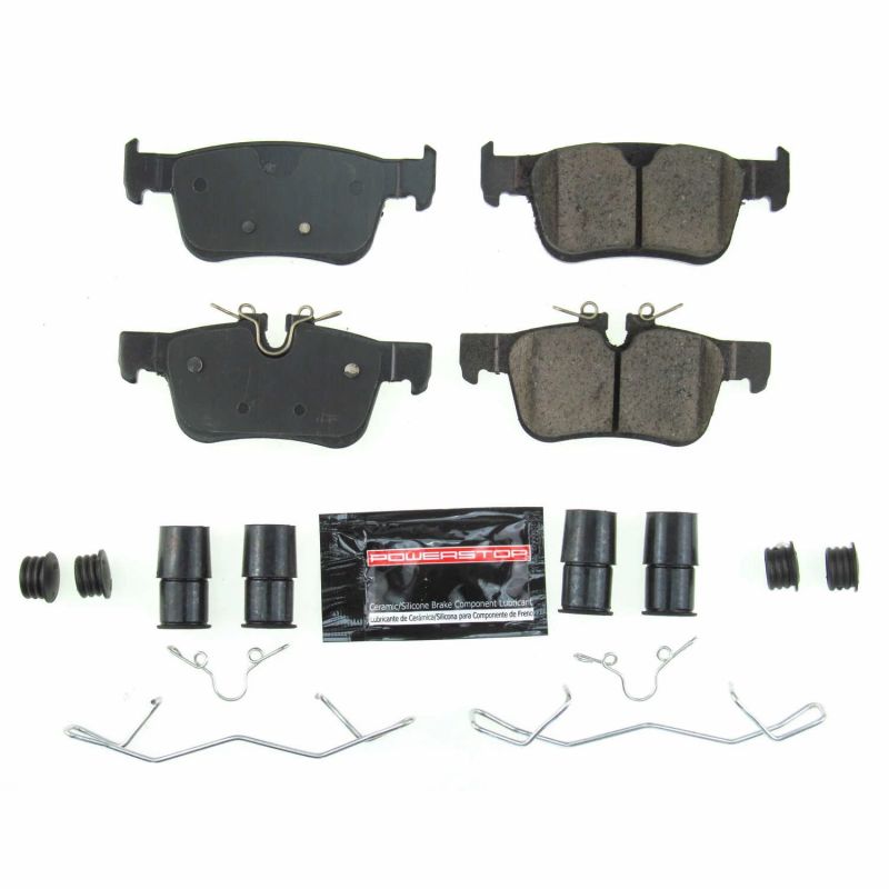PSB Z23 Evolution Brake Pads - Power Stop 2019 Volvo S60 Rear Z23 Evolution Sport Brake Pads w/Hardware
