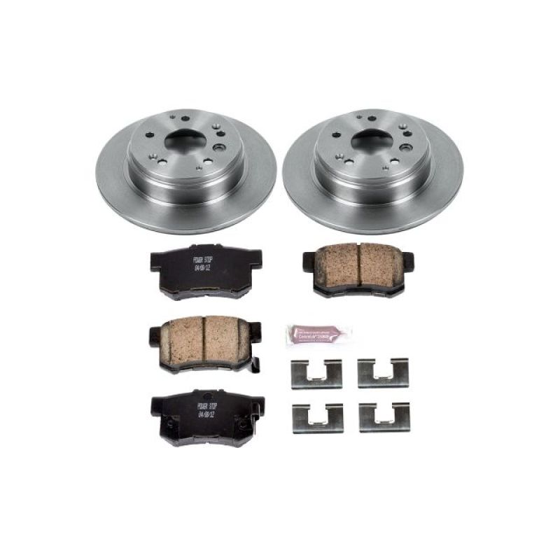 PSB Autospecialty Kit - Power Stop 04-08 Acura TL Rear Autospecialty Brake Kit