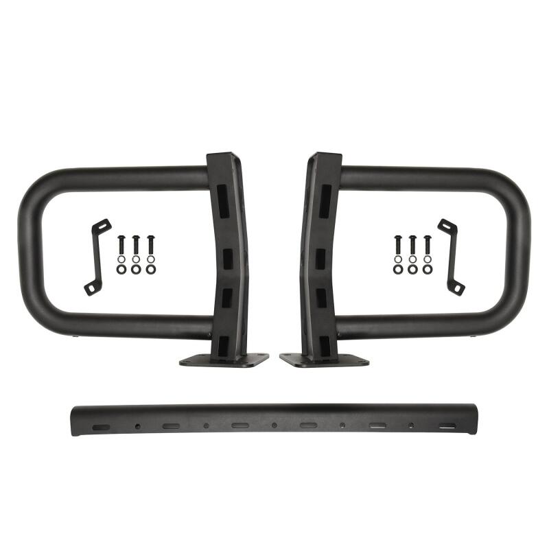 WES XTS Bumpers - Westin 21-23 Ford Bronco (Excl. Bronco Sport) w/ XTS Front Bumper Brush Guard - Textured Black