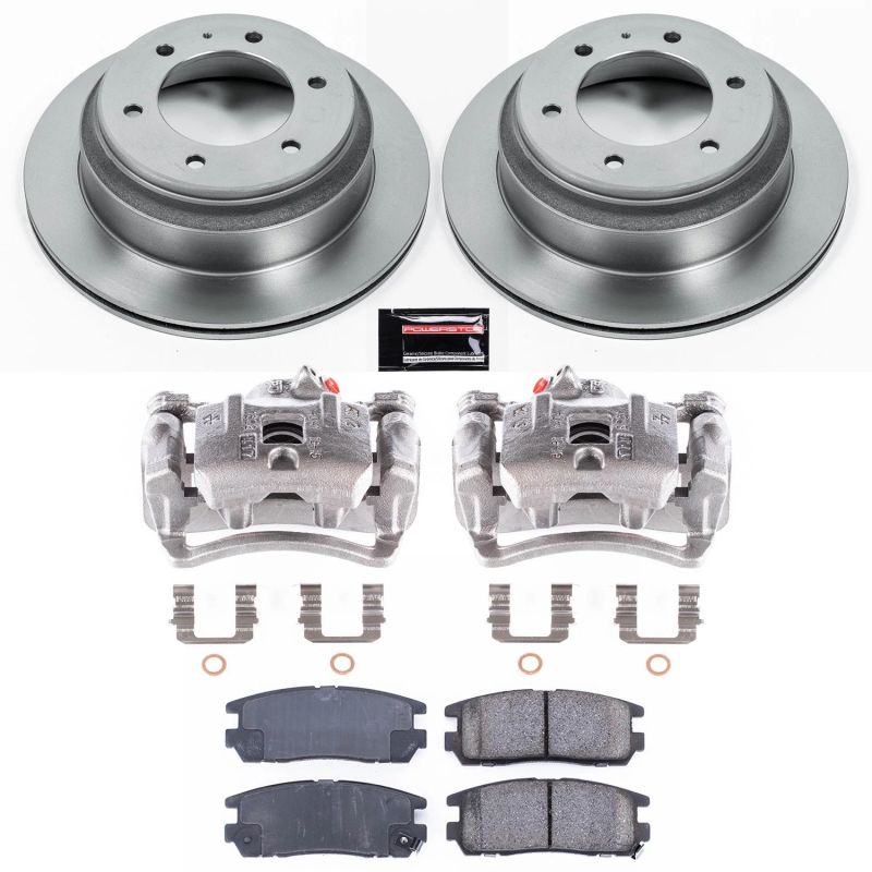 PSB Autospecialty Kit w/Cals - Power Stop 96-99 Acura SLX Rear Autospecialty Brake Kit w/Calipers