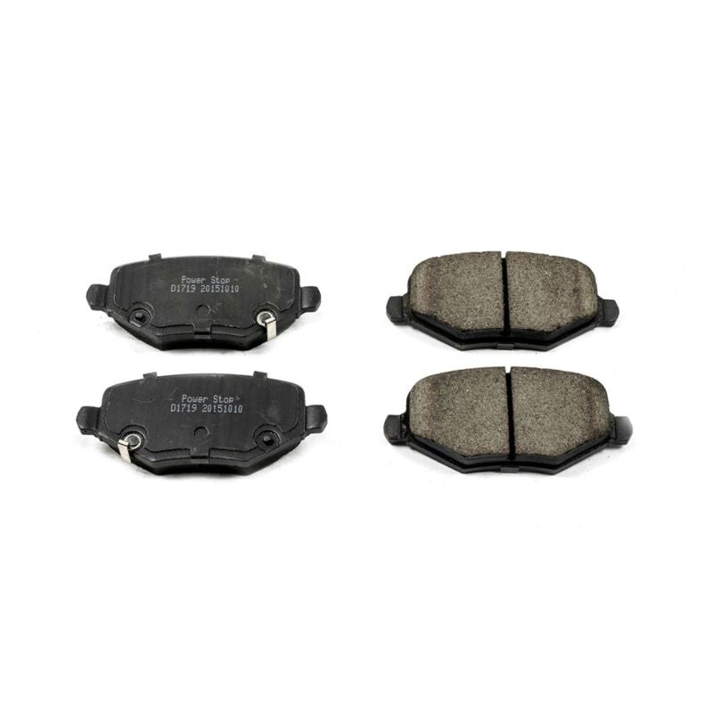 PSB Z16 Evolution Brake Pads - Power Stop 12-16 Chrysler Town & Country Rear Z16 Evolution Ceramic Brake Pads