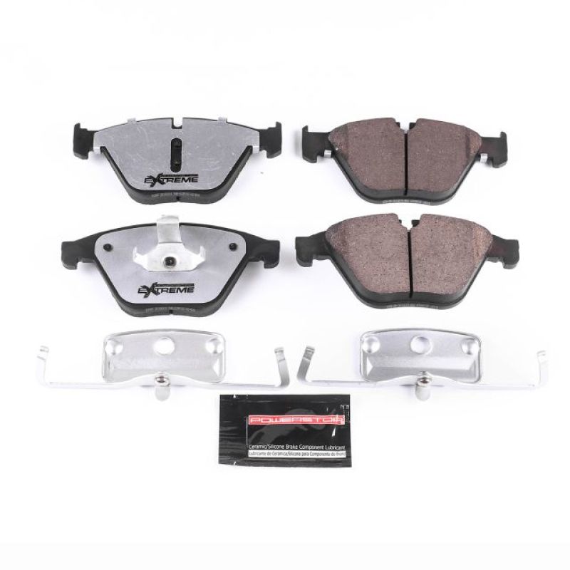 PSB Z26 Extreme Brake Pads - Power Stop 14-16 BMW 528i Front Z26 Extreme Street Brake Pads w/Hardware