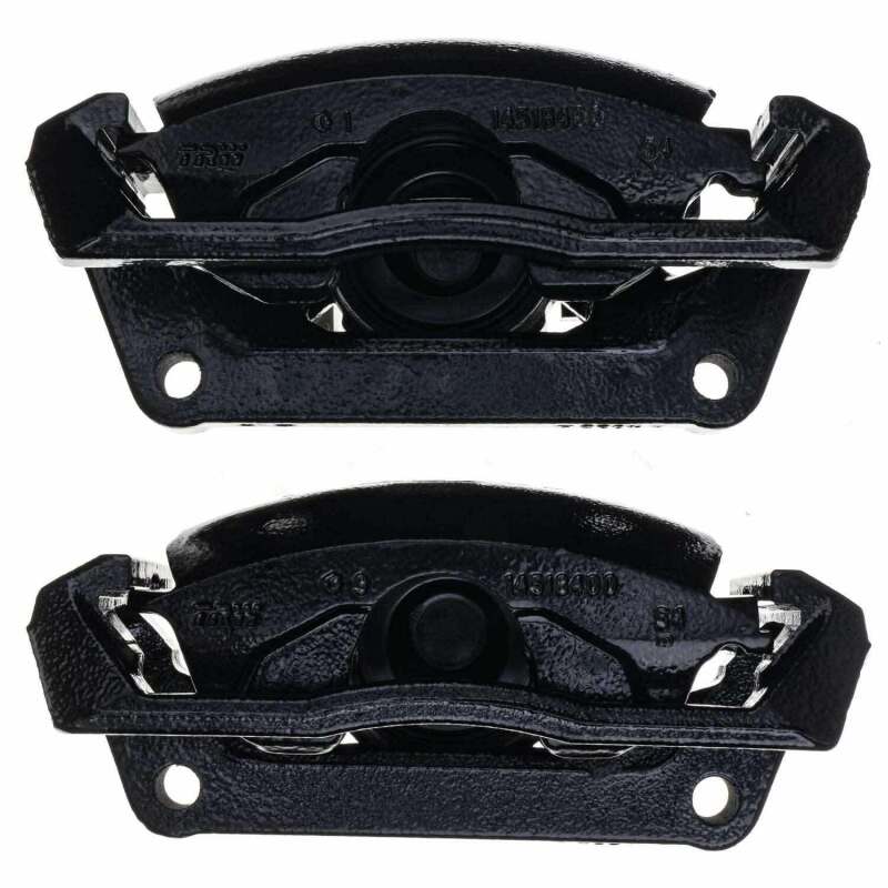 PSB Black Calipers - Power Stop 11-18 Ram 1500 Rear Black Calipers - Pair (w/Bracket)
