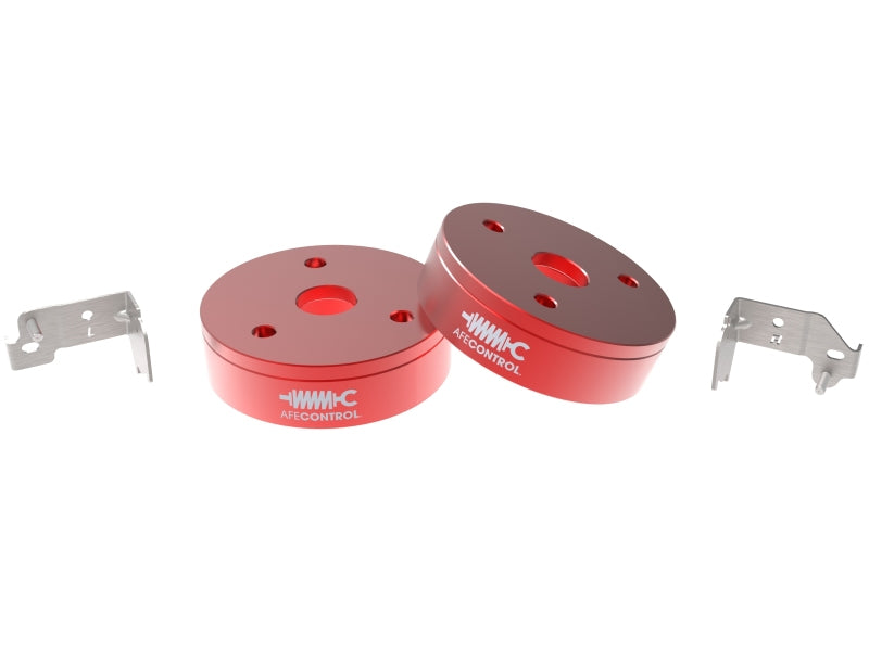 AFE Leveling Springs - aFe CONTROL 3.0in Leveling Kit Red RAM 1500 RHO 25-27 L6-3.0L (tt)