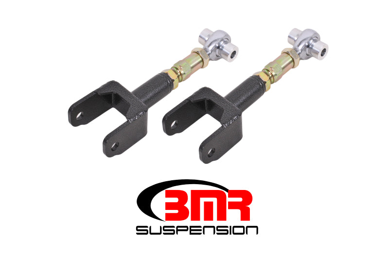 BMR Control Arms - BMR 68-72 A-Body Upper Control Arms On-Car Adj. Rod Ends - Black Hammertone