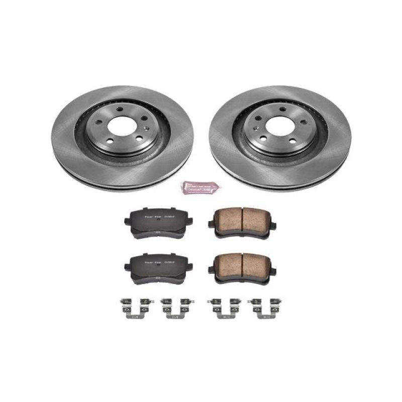 PSB Autospecialty Kit - Power Stop 10-11 Audi S4 Rear Autospecialty Brake Kit