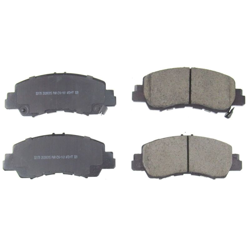 PSB Z16 Evolution Brake Pads - Power Stop 2019 Mitsubishi Eclipse Cross Front Z16 Evolution Ceramic Brake Pads