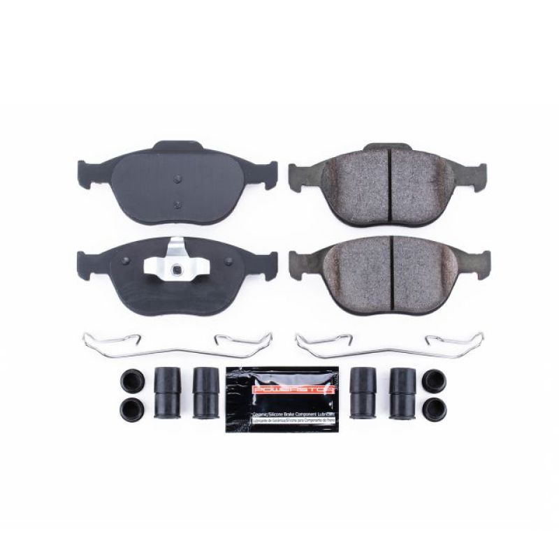 PSB Z23 Evolution Brake Pads - Power Stop 02-04 Ford Focus Front Z23 Evolution Sport Brake Pads w/Hardware