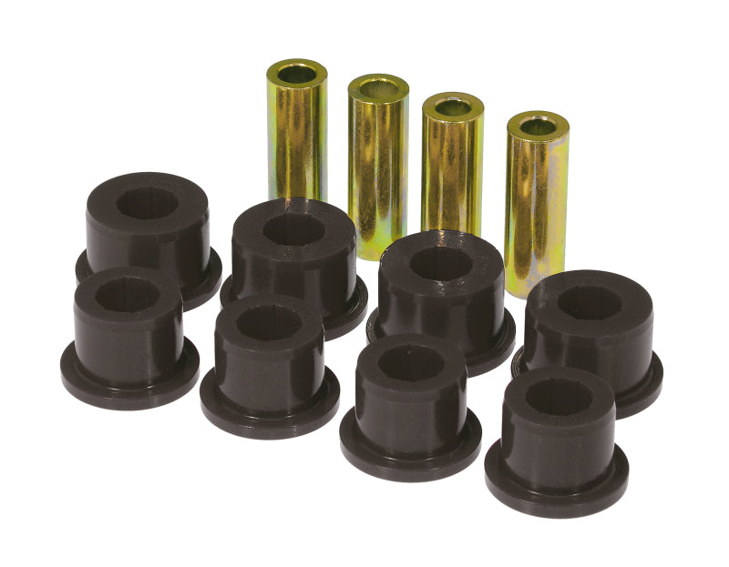 PRO Spring/Shackle Bush- Blk - Prothane 99-09 Chevy 1500/2500 Spring Bushings - Black