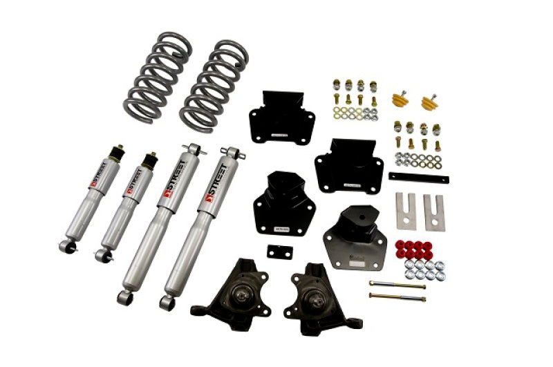 BT Lower Kit w SP Shocks - Belltech LOWERING KIT WITH SP SHOCKS