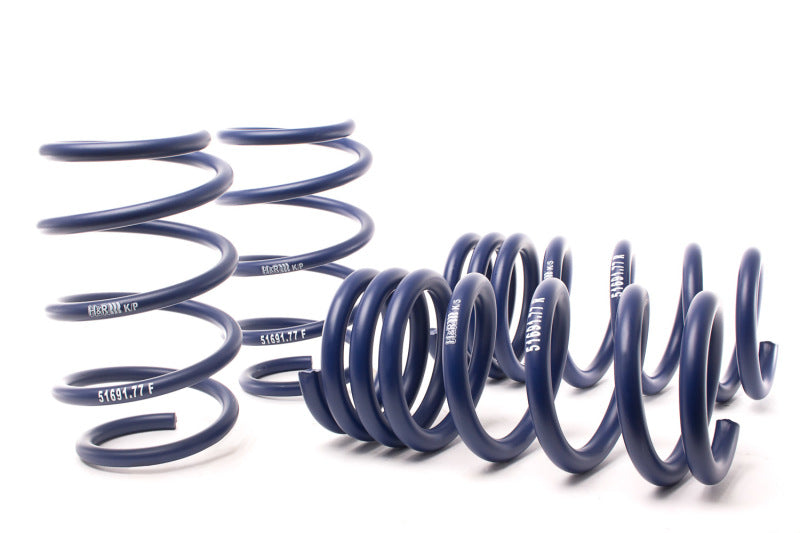 HR Super Sport Springs - H&R 15-22 Ford Mustang V6/V8/2.3L EcoBoost Super Sport Spring (w/o MagneRide)