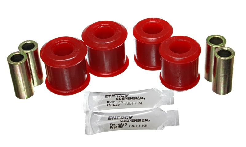 ES Cntrl Arm Bushings - Red - Energy Suspension Ford Rear Control Arm Bushing Set - Red