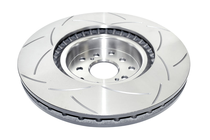 DBA Street Slotted Rotors - DBA 02-09 Subaru WRX STi 10 Stud Hole Front Slotted Street Series Rotor