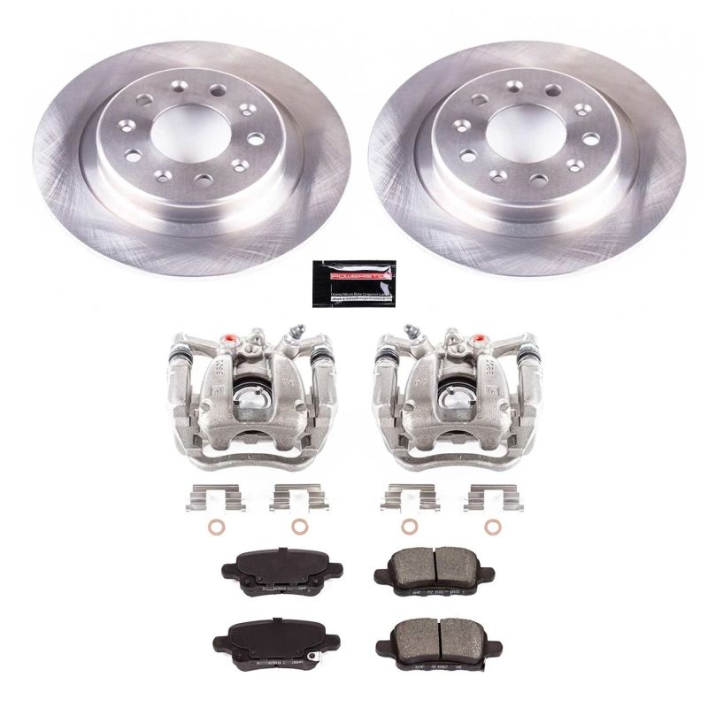 PSB Autospecialty Kit w/Cals - Power Stop 18-19 Chevrolet Equinox Rear Autospecialty Brake Kit w/Calipers