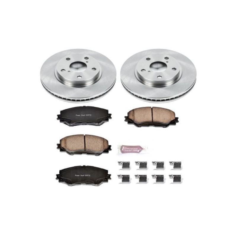 PSB Autospecialty Kit - Power Stop 10-12 Lexus HS250h Front Autospecialty Brake Kit