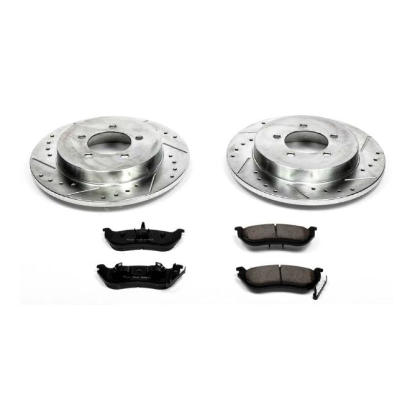 PSB Z23 Evolution Kit - Power Stop 06-10 Ford Explorer Rear Z23 Evolution Sport Brake Kit