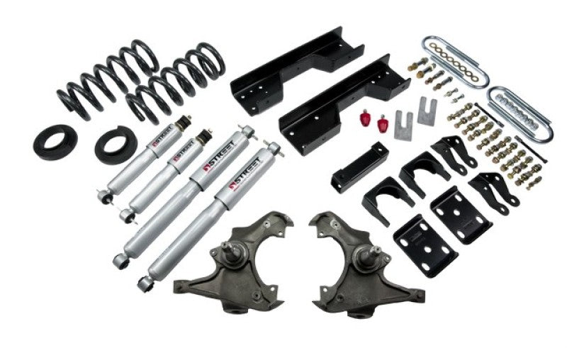 BT Lower Kit w SP Shocks - Belltech LOWERING KIT WITH SP SHOCKS
