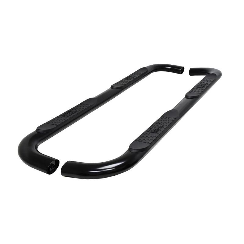 WES Nerf Bars - Platinum 4 - Westin 19-22 Chev/GMC Silverado/Sierra 1500 DC (No 2019 Ltd) Platinum 4 Oval Nerf Step Bars - Blk