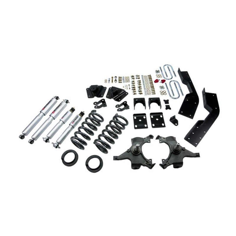 BT Lower Kit w SP Shocks - Belltech LOWERING KIT WITH SP SHOCKS