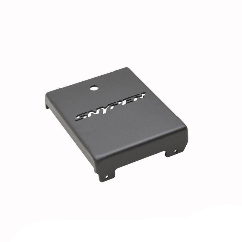 WES Skid Plates - Westin/Snyper 07-17 Jeep Wrangler Evap Canister Skid Plate - Textured Black